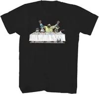 Weekend Sale Gorillaz Dinner Table Tshirt Med Blk 24grz013a2
