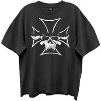 Danzig Iron Cross Tshirt Med Blk Tsgv100daza2 Best Choice