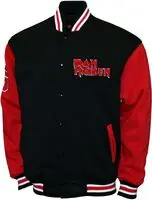Iron Maiden Deluxe Varsity Jk Sm Red/ M2451irma1 Genuine
