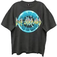 Def Leppard Adrenalized Giant T-Shirt Medium Blk Fast Shipping