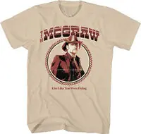 Free Returns Tim Mcgraw Live Like Dying T-Shirt Medium Sand
