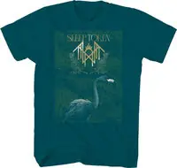 Discount Sleep Token Album Cvr Gold Ink T-Shirt Lrg Teal