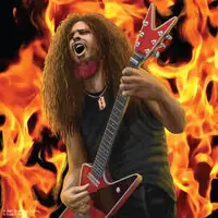 Original Super7 - Dimebag Darrell - ReAction Figures Wv1 - Dimebag Darrell (Culprit)