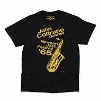 Price Drop John Coltrane At Newport Jazz Festival T-Shirt Bla