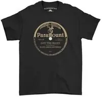 Worldwide Shipping Paramount Records Got The Blues T-Shirt Black 2xl