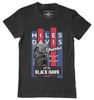 Buy Direct Miles Davis Concert T-Shirt Black Large