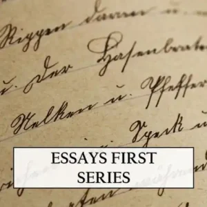 Essays, First Series Direct From Manufacturer
