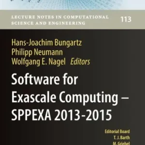 Today Only Software for Exascale Computing - SPPEXA 2013-2015