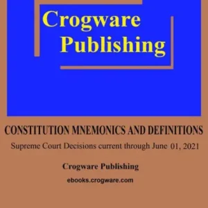 Constitution Mnemonics and Definitions Flash Sale