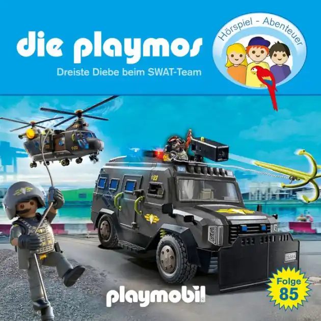 Worldwide Shipping Die Playmos - Das Original Playmobil Hörspiel, Folge 85: Dreiste Diebe beim SWAT-Team