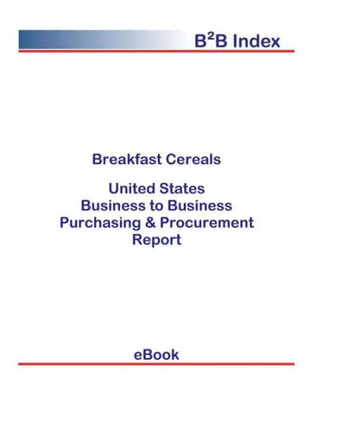 New Arrival Breakfast Cereals B2B United States