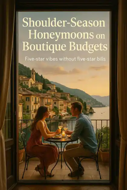 Buy Today Shoulder-Season Honeymoons on Boutique Budgets: Five-star vibes without five-star bills