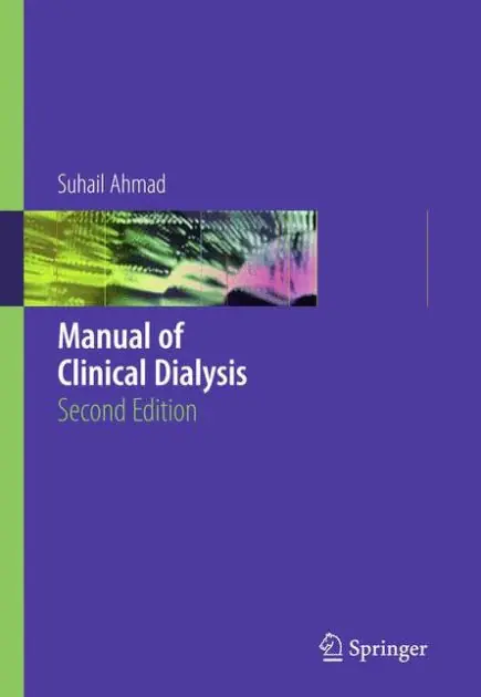 Manual of Clinical Dialysis Wholesale