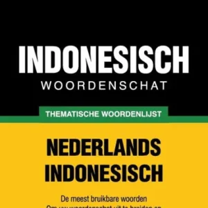 Same Day Shipping Thematische woordenschat Nederlands-Indonesisch - 7000 woorden