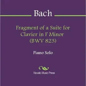 Fragment of a Suite for Clavier in F Minor (BWV 823) Price Drop