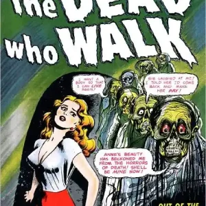 Dead Who Walk Horror Comic Book Premium