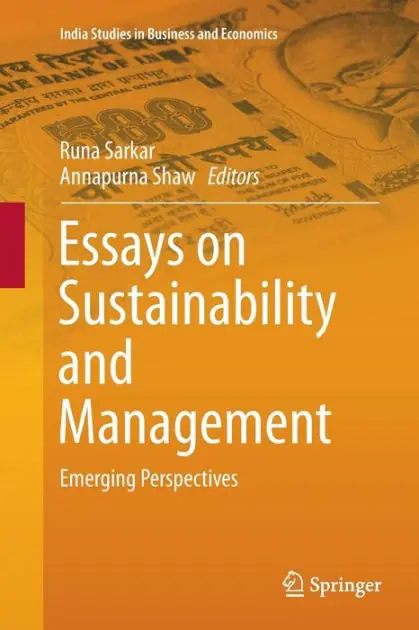 Order Now Essays on Sustainability and Management: Emerging Perspectives