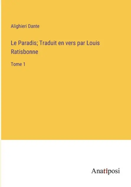 Price Drop Le Paradis; Traduit en vers par Louis Ratisbonne: Tome 1