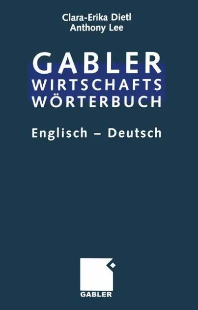 Commercial Dictionary / Wirtschaftswörterbuch: Dictionary of Commercial and Business Terms. Part II: English - German / Wörterbuch für den Wirtschafts- und Handelsverkehr. Teil II: Englisch - Deutsch While Supplies Last
