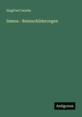 Samoa - Reiseschilderungen Today Only