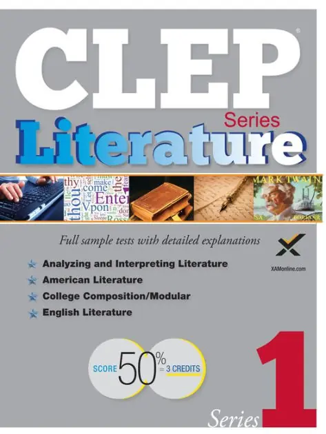 Authentic CLEP Literature Series 2017