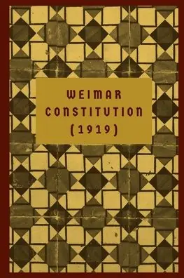 Weimar Constitution (1919) Warranty Included