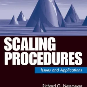 Scaling Procedures: Issues and Applications Express Delivery
