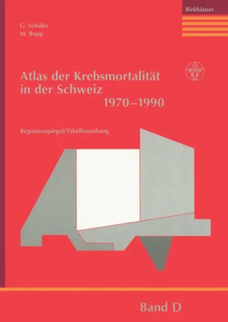 Clearance Atlas der Krebsmortalit�t in der Schweiz 1970-1990