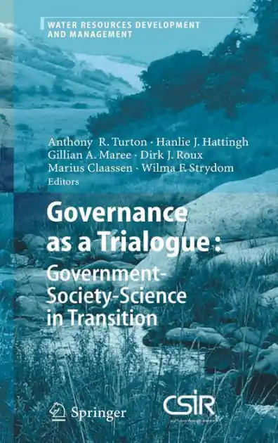 Governance as a Trialogue: Government-Society-Science in Transition New Release