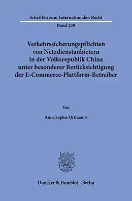 Verkehrssicherungspflichten von Netzdienstanbietern in der Volksrepublik China unter besonderer Berucksichtigung der E-Commerce-Plattform-Betreiber. Next Day Delivery