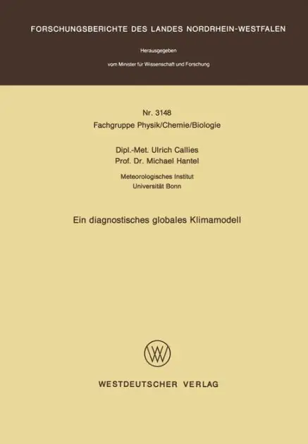 Ein diagnostisches globales Klimamodell Mega Sale