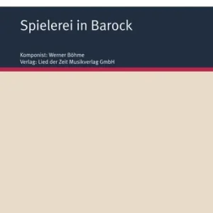 Final Sale Spielerei in Barock: Single Songbook