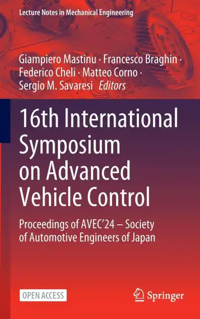 While Supplies Last 16th International Symposium on Advanced Vehicle Control: Proceedings of AVEC'24 - Society of Automotive Engineers of Japan