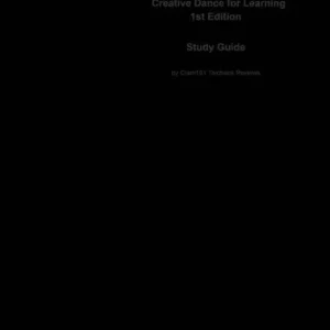 Low Price e-Study Guide for: Creative Dance for Learning by Brehm, ISBN 9780072954975