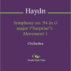 Symphony no. 94 in G major ("Surprise"): Movement 1 Free Shipping