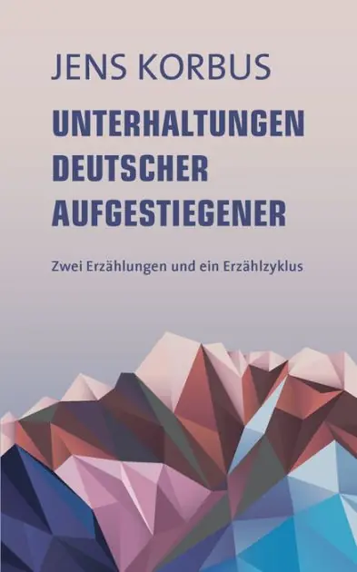 Unterhaltungen deutscher Aufgestiegener: Zwei Erzählungen und ein Erzählzyklus Direct From Factory