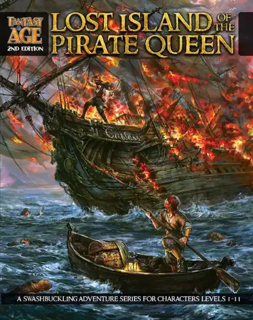 Lost Island of the Pirate Queen: A Fantasy AGE 2E Adventure Series Wholesale
