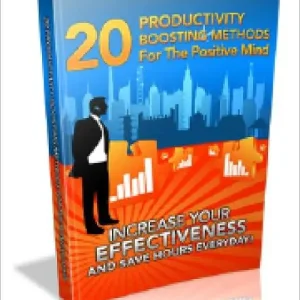 20 Productivity Boosting Methods For The Positive Mind Special Discount