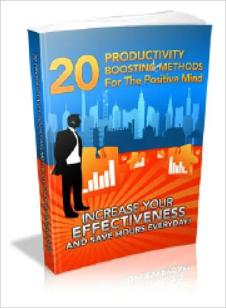 20 Productivity Boosting Methods For The Positive Mind Special Discount