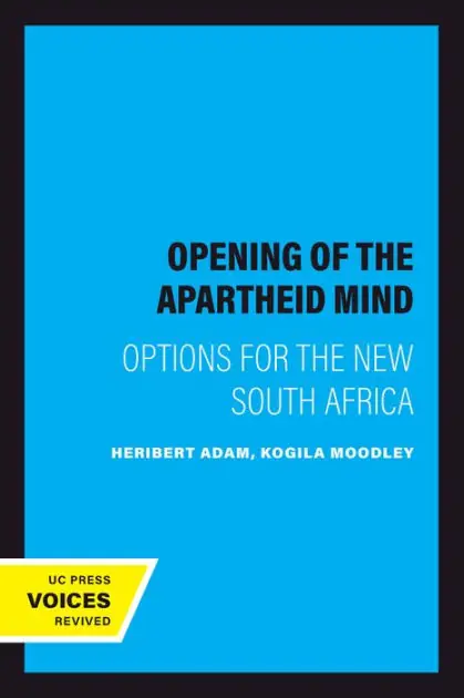 The Opening of the Apartheid Mind: Options for the New South Africa Same Day Shipping