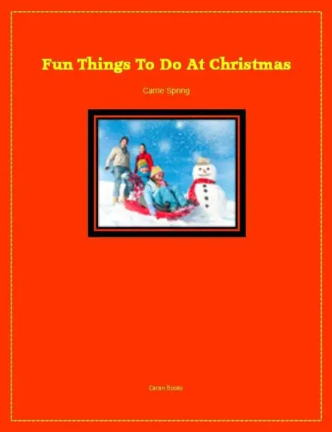 Fun Things To Do At Christmas Premium