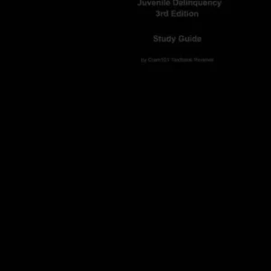 Secure Checkout e-Study Guide for: Juvenile Delinquency by Robert Agnew, ISBN 9780195371130