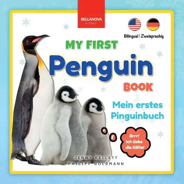 My First Penguin Book / Mein erstes Pinguinbuch: Fun Facts & Activities about Penguins in English & German Deal