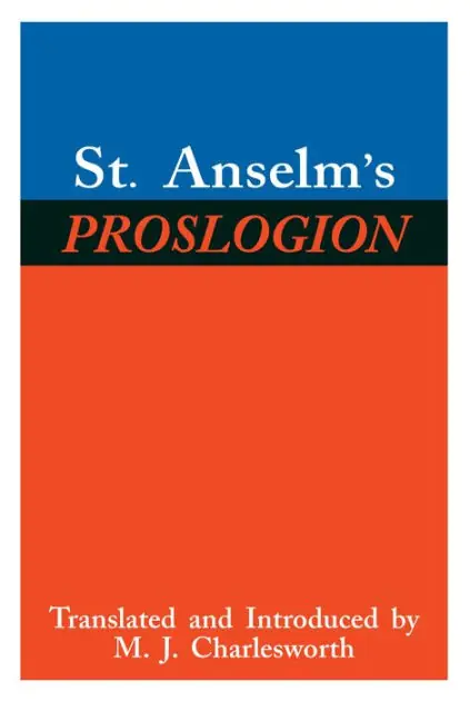 St. Anselm's Proslogion: With A Reply on Behalf of the Fool by Gaunilo and The Author's Reply to Gaunilo Direct From Manufacturer