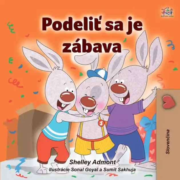 Podelit sa je zábava: I Love to Share - Slovak children's book Clearance