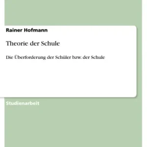 Next Day Delivery Theorie der Schule: Die Überforderung der Schüler bzw. der Schule
