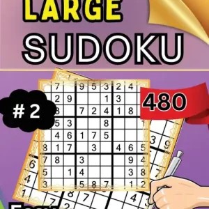 Large Sudoku 480 Easy #2: Easy Difficulty Perfect for Beginners Buy Today