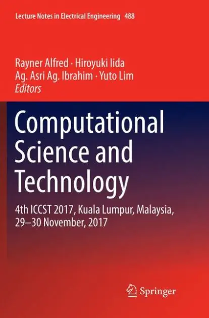 Computational Science and Technology: 4th ICCST 2017, Kuala Lumpur, Malaysia, 29-30 November, 2017 Price Drop