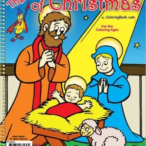 Real Story of Christmas Coloring Book Limited Offer