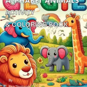 Alphabet Animals Activity & Coloring Book: Handwriting Buy Online